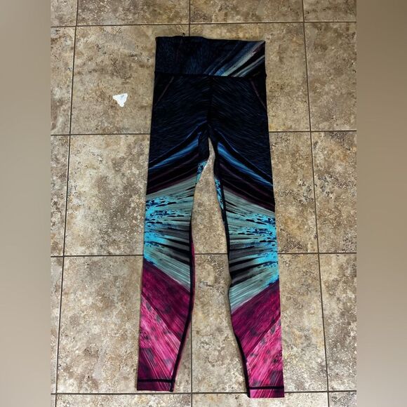 Lululemon Limited Edition Speed Wunder Tight Nulux Electrobeam Speed Tight Multi - Picture 1 of 3